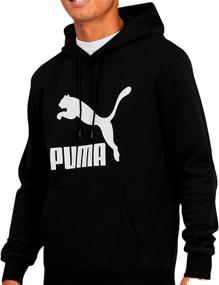 img 1 attached to PUMA Classics Fleece Hoodie Cotton Men's Clothing