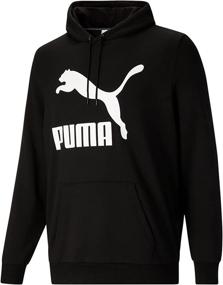 img 4 attached to PUMA Classics Fleece Hoodie Cotton Men's Clothing