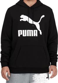 img 3 attached to PUMA Classics Fleece Hoodie Cotton Men's Clothing