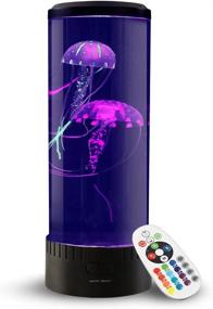 img 4 attached to 🔮 Brewish Giftable Jellyfish Lamp: Lifelike Desk Mood Aquarium with 18 Color Changing Remote Control - Perfect Home Decor & Gifts for Men, Women, and Kids