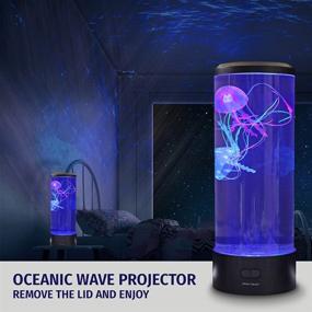 img 2 attached to 🔮 Brewish Giftable Jellyfish Lamp: Lifelike Desk Mood Aquarium with 18 Color Changing Remote Control - Perfect Home Decor & Gifts for Men, Women, and Kids