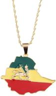 ethiopian pendant necklace jewelry gold logo