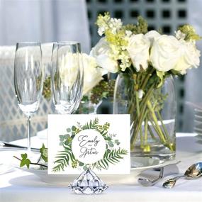 img 2 attached to MTLEE Tabletop Weddings Decoration Transparent