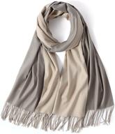 lemzone womens cashmere winter pashmina: elevate your style with luxurious scarves & wraps logo