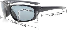 img 2 attached to 🕶️ Polarized Bifocal Sports Sunglasses by Eyekepper