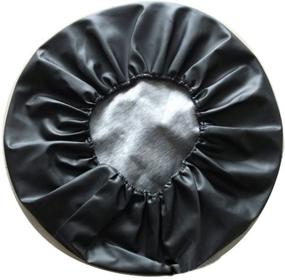 img 3 attached to Fasmov Wheel Tire Cover Liberty Spare Tire Cover - Black (27-30 inches): Ultimate Protection and Style!