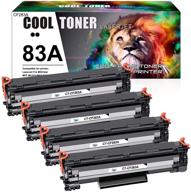 🖨️ cool toner compatible toner cartridge replacement: hp 83a & 83x for laserjet pro mfp - black, 4-pack logo
