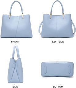 img 3 attached to HENG REN Handbags Shoulder Classical