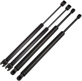 img 4 attached to 🚪 Maxpow 2pcs Tailgate & Rear Window Lift Supports Shocks Struts | Compatible With Pathfinder 2005-2010 | Model 6110 6607 Hatch Struts | Rear Liftgate Support | Rear Glass Struts | Glass Lift