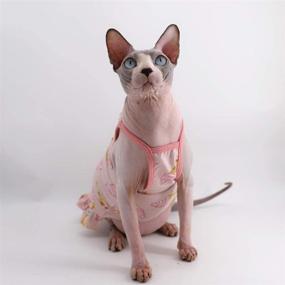img 3 attached to Kitipcoo Sphynx Clothes Pullover Apparel Cats