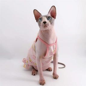 img 2 attached to Kitipcoo Sphynx Clothes Pullover Apparel Cats
