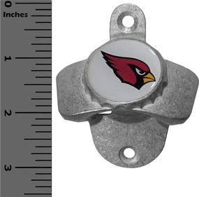 img 1 attached to Arizona Cardinals Wall Bottle Opener
