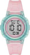 🕑 armitron sport women's digital chronograph watch with resin strap in 45/7086 model логотип