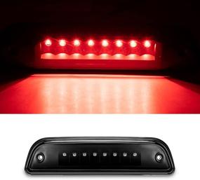 img 4 attached to 1995-2016 Toyota Tacoma High Mount Brake LED Light - Plug and Play, Black Cover+Red Lens