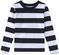 gege spring collection: trendy striped t shirt for boys' clothing tops, tees & shirts logo