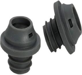 img 1 attached to 🍷 Le Creuset Wine Pump Replacement Stoppers: Set of 4 - Black