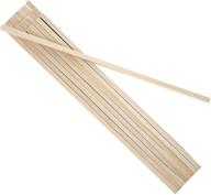 🔨 25-count square wood dowel rods for diy crafts by bright creations logo