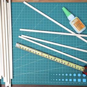 img 3 attached to 🔨 25-Count Square Wood Dowel Rods for DIY Crafts by Bright Creations