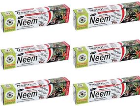 img 4 attached to 🌿 Organic Neem 10 in 1 Fluoride Free Toothpaste – Natural Herbal Blend – Pack of 6 – 7.05 oz