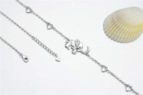 img 2 attached to Elephant Bracelet Sterling Elephants Jewelry