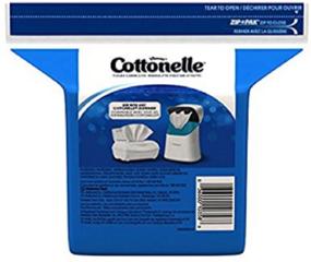 img 3 attached to 🚽 Cottonelle Fresh Care Flushable Moist Wipes Refill, 168 Count (2 Pack)