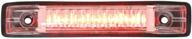 💡 gg grand general 77653: ultra-bright red thin line 6-led marker sealed light with clear lens in red/clear logo