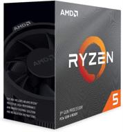 experience unprecedented speed with the amd ryzen 5 3600 processor and wraith stealth cooler logo