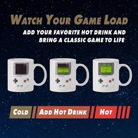 img 2 attached to ☕ Paladone Gameboy Heat Changing Coffee Mug: The Perfect Gift for Gamers, Fathers, and Coffee Enthusiasts