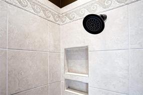 img 2 attached to EZ-NICHES 11in X 16in USA Made - Preformed Tile Niche: Stylish Shower Shampoo Shelf