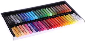 img 1 attached to 🖍️ Patoper Oil Pastels Set - 50 Colors Drawing Pastel Sticks Paint Crayons for Kids and Adults - Student Painting Art Kit - Coloring, DIY Crafting, Doodling - Artwork Supplies for School, Office