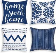 yastouay geometric decorative pillowcases outdoor logo
