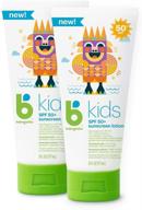 ☀️ babyganics kids sunscreen lotion spf 50, uva uvb protection, water & sweat resistant, non allergenic, 6 ounce (2 pack) logo