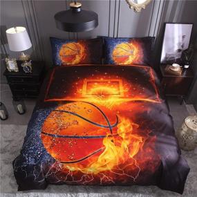 img 3 attached to Tenghe Basketball Sports Bedding Pillowcases