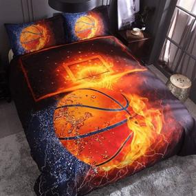 img 2 attached to Tenghe Basketball Sports Bedding Pillowcases