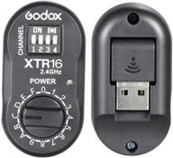 godox xtr-16 2.4g wireless flash receiver: x1c x1n xt-16 trigger compatibility for wistro ad360 and more logo