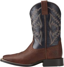 img 3 attached to Unisex-Child Tycoon Western Boot by ARIAT