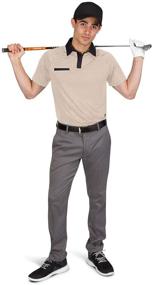 img 1 attached to Dry Fit Golf Shirts Men Men's Clothing and Shirts