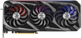 img 2 attached to 🔥 ASUS ROG STRIX NVIDIA GeForce RTX 3090 Gaming Graphics Card - PCIe 4.0, 24GB GDDR6X, HDMI 2.1, DisplayPort 1.4a, Axial-Tech Fan Design, 2.9-Slot: Unleash Supreme Gaming Power