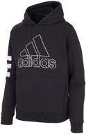 👕 adidas boys' pullover sweatshirt in heather - boys' clothing logo