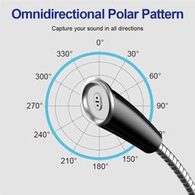 img 1 attached to 🎙️ NexiGo Black USB Computer Microphone with Mute Button and Adjustable Gooseneck - Noise-Cancelling Desktop Mic for Windows, Mac, Laptop, Streaming, Zoom, YouTube, Skype