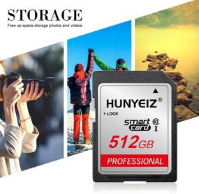 img 1 attached to High-Speed 512GB SD Card Memory Card: Class 10, Perfect for Camera, Photographers, Videographers & Vloggers