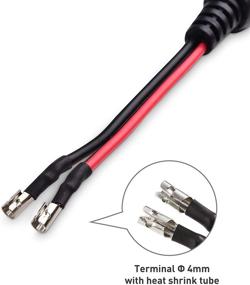 img 1 attached to 🔌 Cable Matters 2 Pack 12V Replacement Cigarette Light Plug Cord: Reliable Power with 15A Fuse and Green Indicator Light