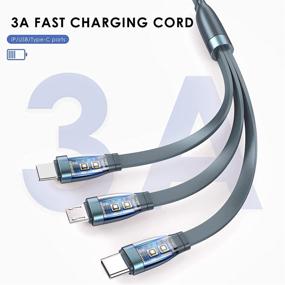 img 3 attached to CAFELE Multi USB Charging Cable 1-Pack