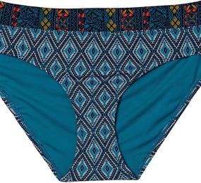 img 2 attached to Stylish Coastal Blue Swimwear: Hipster Coverage for Women's Clothing, Swimsuits & Cover Ups