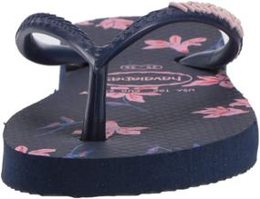 img 3 attached to 🌸 Havaianas Slim Floral Flip Flop Sandal - Unisex Kids