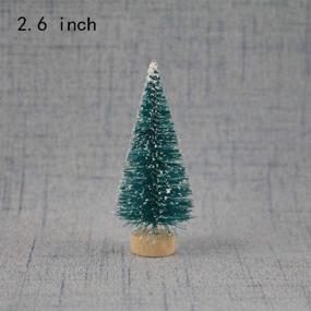 img 3 attached to Искусственные рождественские миниатюрные украшения VinBee