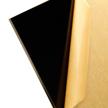 black acrylic plexiglass sheet thick logo