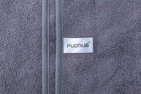 img 2 attached to 🛀 Puomue Microfiber Bath Towels – Super Absorbent, Soft, Quick-Drying and Oversized Bath Lines - Pack of 2 (30 x 60 Inch) - Multipurpose for Travel, Sports, Spa - Grey