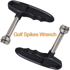 img 3 attached to 🏌️ Easy-to-Install ZHBD Golf Spikes Replacement for Golf Shoes with Golf Tees, Cleats Wrench Included