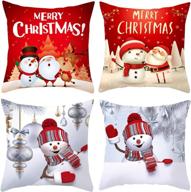 ksmiley christmas farmhouse decorative pillowcase logo